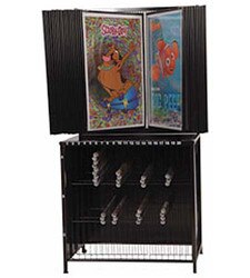 Poster Display & Storage Unit for 6